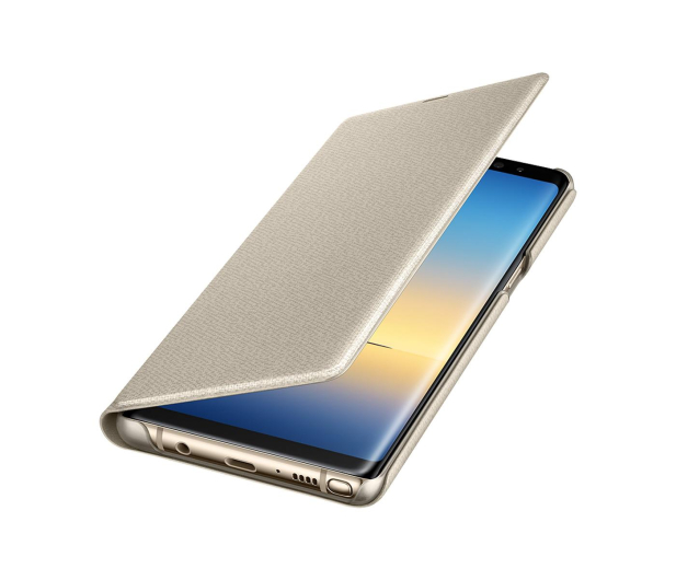ETUI LED View Cover do Samsung Galaxy Note 8 zlote - 377865 - zdjęcie 4
